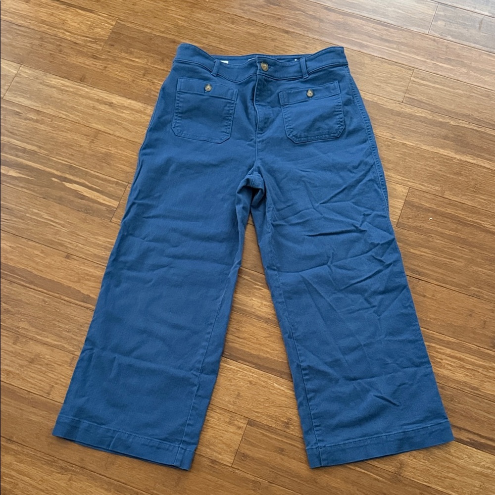 LOFT Women's Blue Flare Jeans